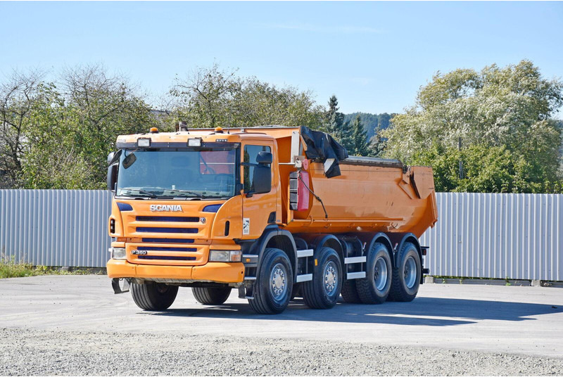 Scania P360 Kipper * 8x4 * TOPZUSTAND ! - Tipper: picture 1 Scania P360 Kipper * 8x4 * TOPZUSTAND ! - Tipper: picture 1