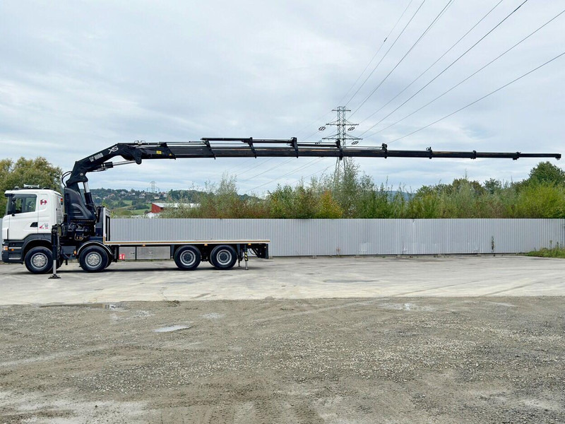 Scania R 620*PLATFORM 6,45m*HIAB 600 E - 9 + FUNK / 8x4 - Dropside/ Flatbed truck, Crane truck: picture 5 Scania R 620*PLATFORM 6,45m*HIAB 600 E - 9 + FUNK / 8x4 - Dropside/ Flatbed truck, Crane truck: picture 5