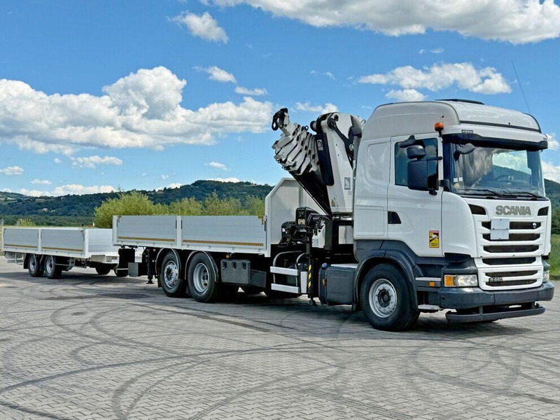 Scania R440 * HIAB 422 E-6 HIPRO + FUNK + Anhänger!*TOP - Dropside/ Flatbed truck, Crane truck: picture 3 Scania R440 * HIAB 422 E-6 HIPRO + FUNK + Anhänger!*TOP - Dropside/ Flatbed truck, Crane truck: picture 3