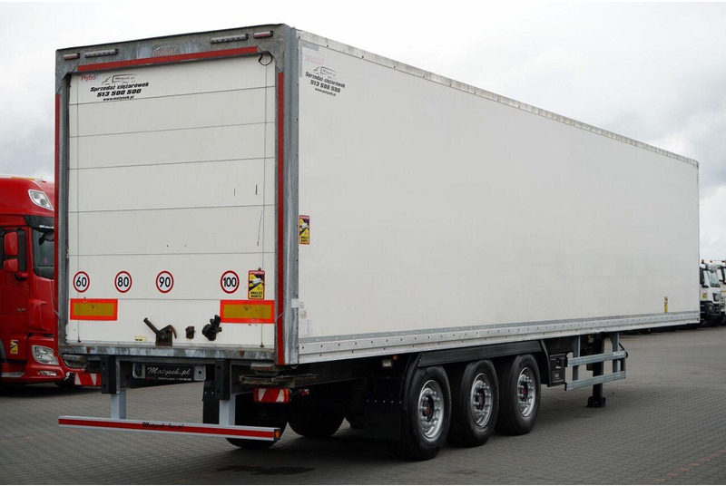 Trouillet KONTENER / KOFFER / DWIE OSIE PODNOSZONE / SAF / BARDZO MOCNA - Closed box semi-trailer: picture 5 Trouillet KONTENER / KOFFER / DWIE OSIE PODNOSZONE / SAF / BARDZO MOCNA - Closed box semi-trailer: picture 5