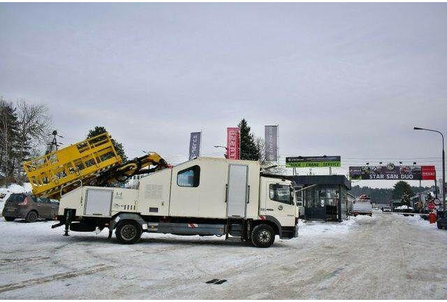Mercedes-Benz ATEGO 1323 PK 8000T RAIL Platform - Truck, Crane truck: picture 4 Mercedes-Benz ATEGO 1323 PK 8000T RAIL Platform - Truck, Crane truck: picture 4