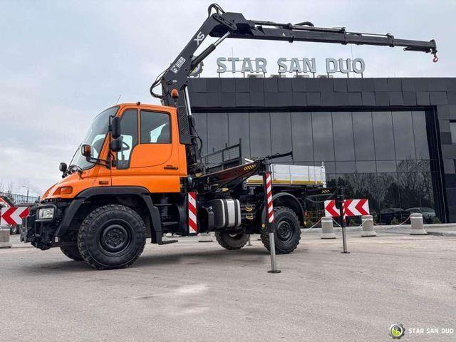 Unimog Mercedes-Benz UNIMOG U300 4x4 HIAB 122 D-3 CRANE - Garden tiller: picture 2 Unimog Mercedes-Benz UNIMOG U300 4x4 HIAB 122 D-3 CRANE - Garden tiller: picture 2