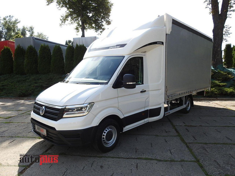 Volkswagen CRAFTER PLANDEKA 10 PALET WEBASTO TEMPOMAT KLIMATYZACJA LEDY 18 - Box truck: picture 1 Volkswagen CRAFTER PLANDEKA 10 PALET WEBASTO TEMPOMAT KLIMATYZACJA LEDY 18 - Box truck: picture 1
