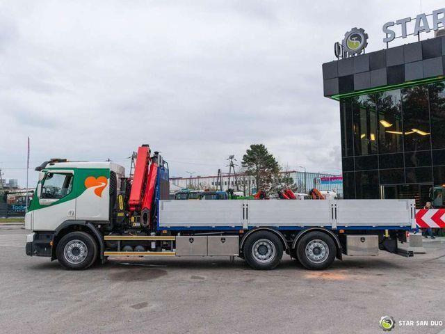 Dropside/ Flatbed truck, Crane truck Volvo FE 360 6x2 PALFINGER PK 18502 SH Crane Kran: picture 6