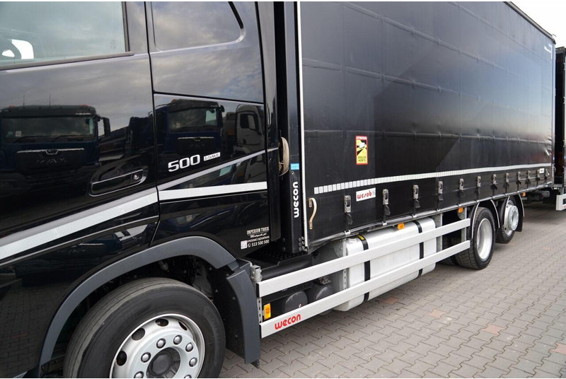 Curtainsider truck Volvo FH 500 / I-SAVE / XL / ZESTAW TANDEM PRZEJAZDOWY 120 M3 / 2023: picture 12