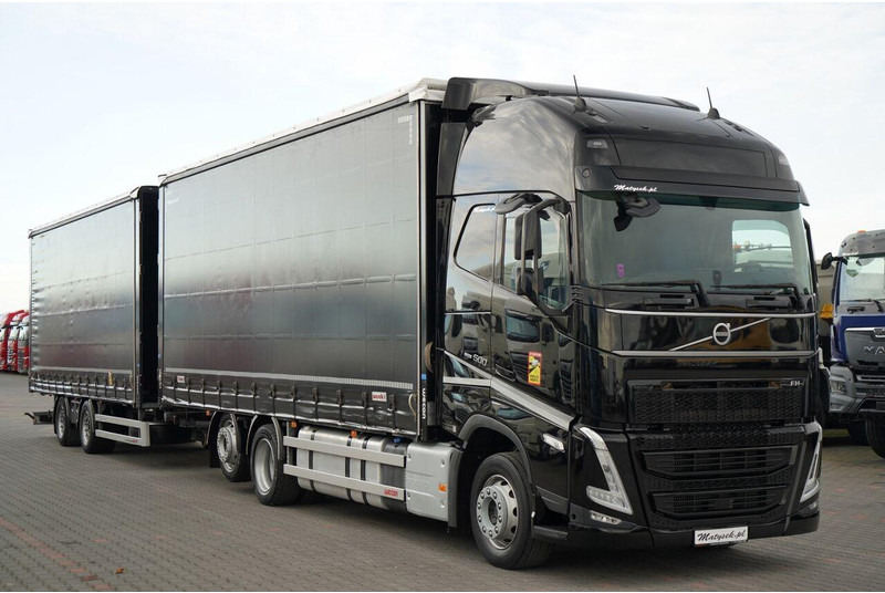 Volvo FH 500 / I-SAVE / XL / ZESTAW TANDEM PRZEJAZDOWY 120 M3 / 2023 - Curtainsider truck: picture 2 Volvo FH 500 / I-SAVE / XL / ZESTAW TANDEM PRZEJAZDOWY 120 M3 / 2023 - Curtainsider truck: picture 2