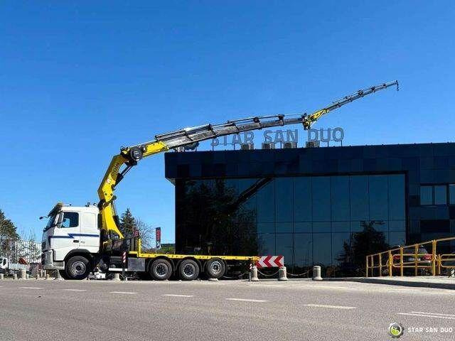 Volvo FH 520 8x4 HMF ODIN K6 EURO 5 FLY JIB Crane - Dropside/ Flatbed truck, Crane truck: picture 3 Volvo FH 520 8x4 HMF ODIN K6 EURO 5 FLY JIB Crane - Dropside/ Flatbed truck, Crane truck: picture 3