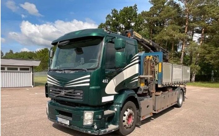 Hook lift truck, Crane truck Volvo FL 290: picture 1
