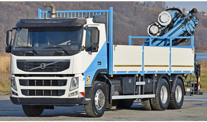 Volvo FM 410 - Dropside/ Flatbed truck, Crane truck: picture 4 Volvo FM 410 - Dropside/ Flatbed truck, Crane truck: picture 4