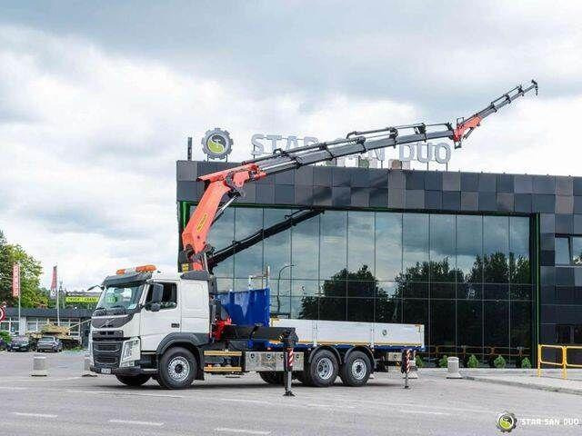 Volvo FM 460 6x2 PALFINGER PK 42002 FLY JIB Crane Eu - Dropside/ Flatbed truck, Crane truck: picture 1 Volvo FM 460 6x2 PALFINGER PK 42002 FLY JIB Crane Eu - Dropside/ Flatbed truck, Crane truck: picture 1