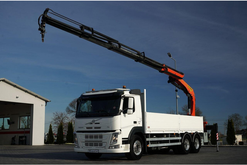 Volvo FM 500 / 6X4 / SKRZYNIOWY 6,5 M / HDS PALFINGER PK 20001-K / PIL - Dropside/ Flatbed truck, Crane truck: picture 1 Volvo FM 500 / 6X4 / SKRZYNIOWY 6,5 M / HDS PALFINGER PK 20001-K / PIL - Dropside/ Flatbed truck, Crane truck: picture 1