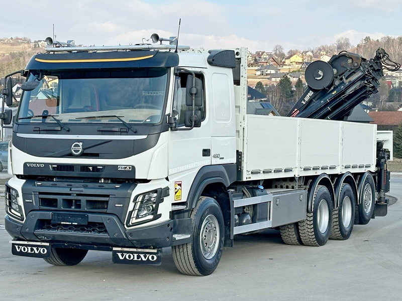 Volvo FMX 460 HIAB X - HIPRO 302 EP - 5 + FUNK/ 8x4 - Dropside/ Flatbed truck, Crane truck: picture 4 Volvo FMX 460 HIAB X - HIPRO 302 EP - 5 + FUNK/ 8x4 - Dropside/ Flatbed truck, Crane truck: picture 4