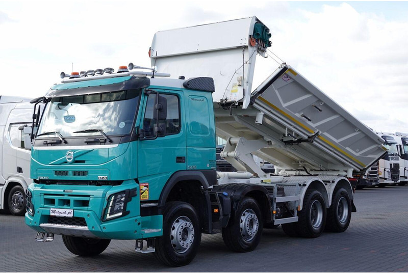 Volvo FMX 500 / 8x4 / HYDROBURTA / BORDMATIC / 2016 ROK / EURO 6 / PO - Tipper: picture 1 Volvo FMX 500 / 8x4 / HYDROBURTA / BORDMATIC / 2016 ROK / EURO 6 / PO - Tipper: picture 1