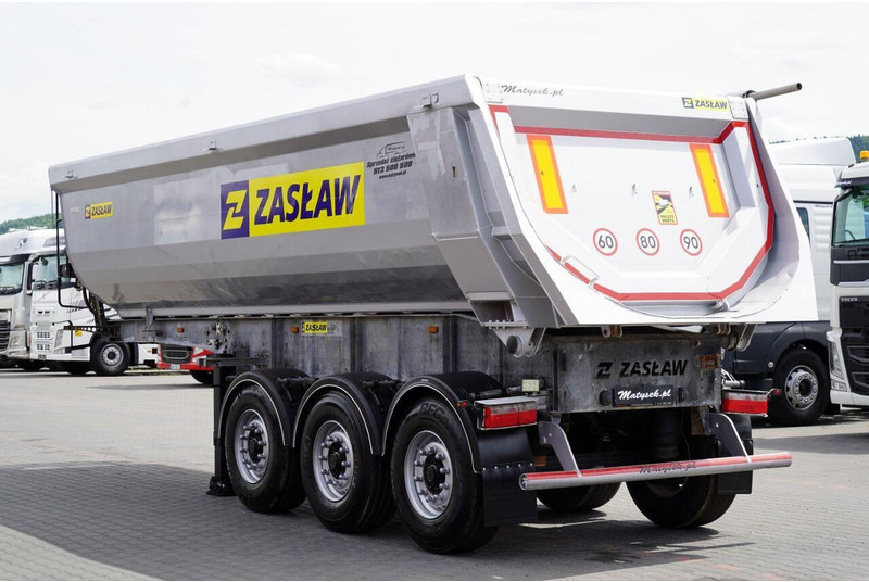 ZASŁAW WYWROTKA 26 m3 / STALOWA / HP / OŚ PODNOSZONA / RYNNA / 2017 - Tipper semi-trailer: picture 5 ZASŁAW WYWROTKA 26 m3 / STALOWA / HP / OŚ PODNOSZONA / RYNNA / 2017 - Tipper semi-trailer: picture 5