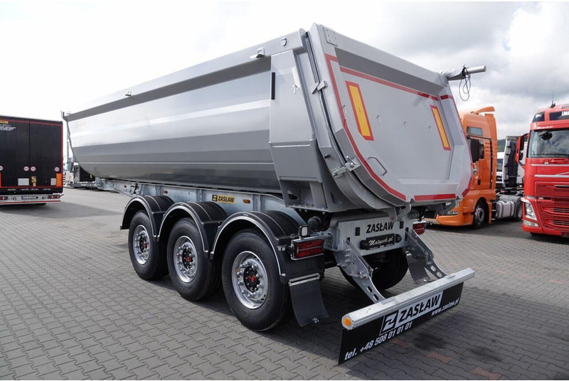 Zaslaw WYWROTKA 26 m3 / FABRYCZNIE NOWA / STALOWA / RYNNA WANNA HP / OŚ - Tipper semi-trailer: picture 5 Zaslaw WYWROTKA 26 m3 / FABRYCZNIE NOWA / STALOWA / RYNNA WANNA HP / OŚ - Tipper semi-trailer: picture 5