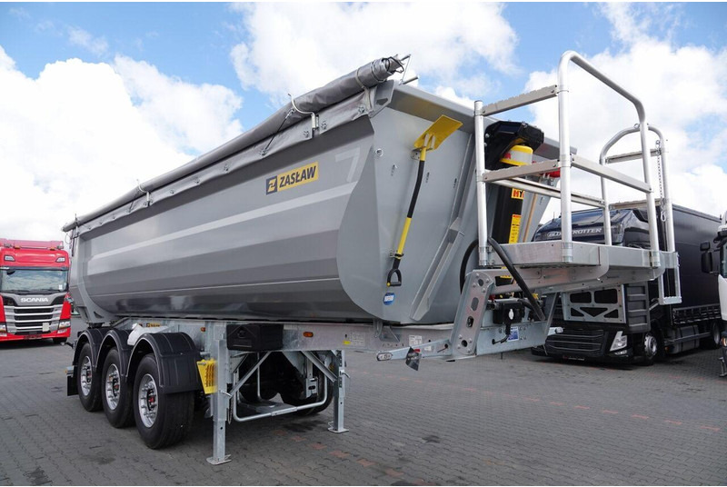 Zaslaw WYWROTKA 26 m3 / FABRYCZNIE NOWA / STALOWA / RYNNA WANNA HP / OŚ - Tipper semi-trailer: picture 2 Zaslaw WYWROTKA 26 m3 / FABRYCZNIE NOWA / STALOWA / RYNNA WANNA HP / OŚ - Tipper semi-trailer: picture 2