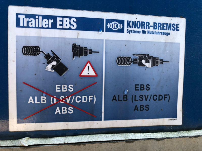 Curtainsider trailer spier Spermann ZPR4.5 Pritsche + Plane trailer: picture 8
