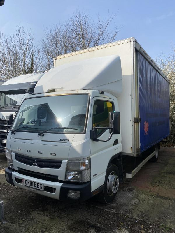 Mitsubishi Canter 7C18 7.5 Ton 18 ft Curtainsider - Curtainsider truck: picture 2 Mitsubishi Canter 7C18 7.5 Ton 18 ft Curtainsider - Curtainsider truck: picture 2