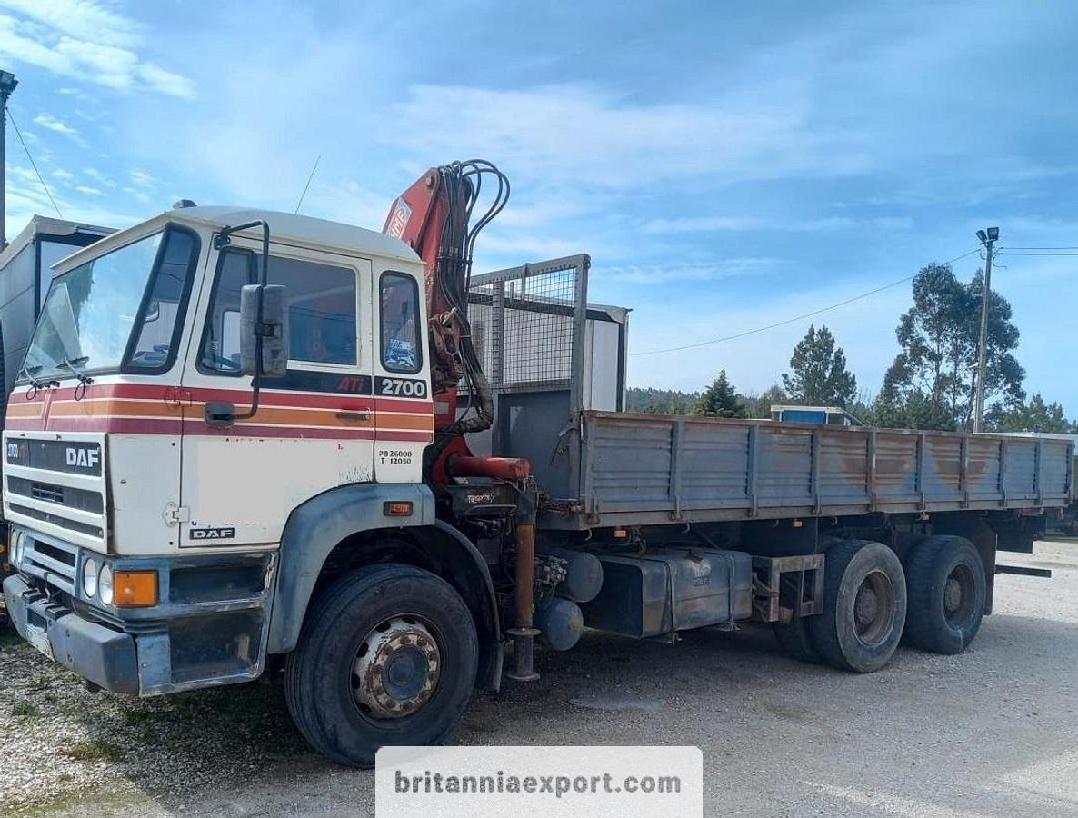 DAF 2700 ATI 6x4 26 Ton Sideways Tipper with HMF 820 Crane | Export Ready. - Tipper, Crane truck: picture 3 DAF 2700 ATI 6x4 26 Ton Sideways Tipper with HMF 820 Crane | Export Ready. - Tipper, Crane truck: picture 3