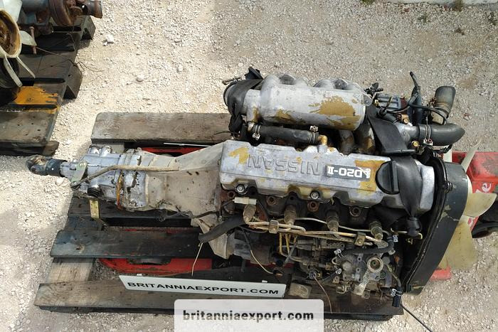 Engine NISSAN LD20-II 2.0 Diesel Engine + Manual Gearbox | For Nissan Vanette |: picture 8