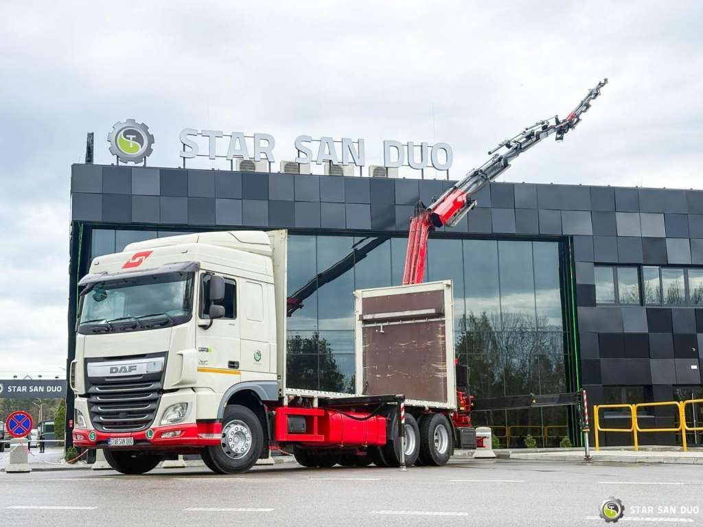 DAF XF 440 6x2 Fassi F365 FLY JIBCranePallet Grippe - Crane truck: picture 1 DAF XF 440 6x2 Fassi F365 FLY JIBCranePallet Grippe - Crane truck: picture 1