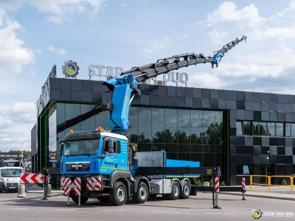 MAN TGA 35.480 8x4 H PALFINGER PK 150002 Crane Winc - Crane truck: picture 1 MAN TGA 35.480 8x4 H PALFINGER PK 150002 Crane Winc - Crane truck: picture 1