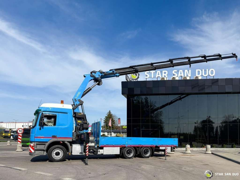 Crane truck Mercedes-Benz  ACTROS 2646L 6x4 PALFINGER 36002 Euro 5 Winch: picture 7