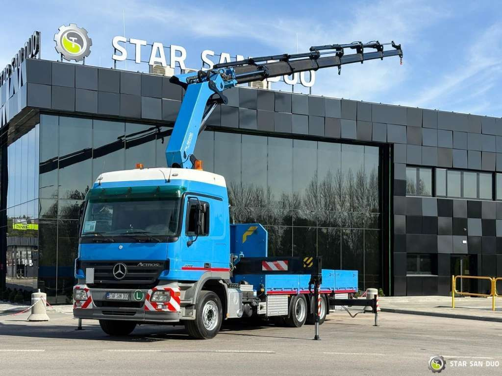 Mercedes-Benz ACTROS 2646L 6x4 PALFINGER 36002 Euro 5 Winch - Crane truck: picture 3 Mercedes-Benz ACTROS 2646L 6x4 PALFINGER 36002 Euro 5 Winch - Crane truck: picture 3