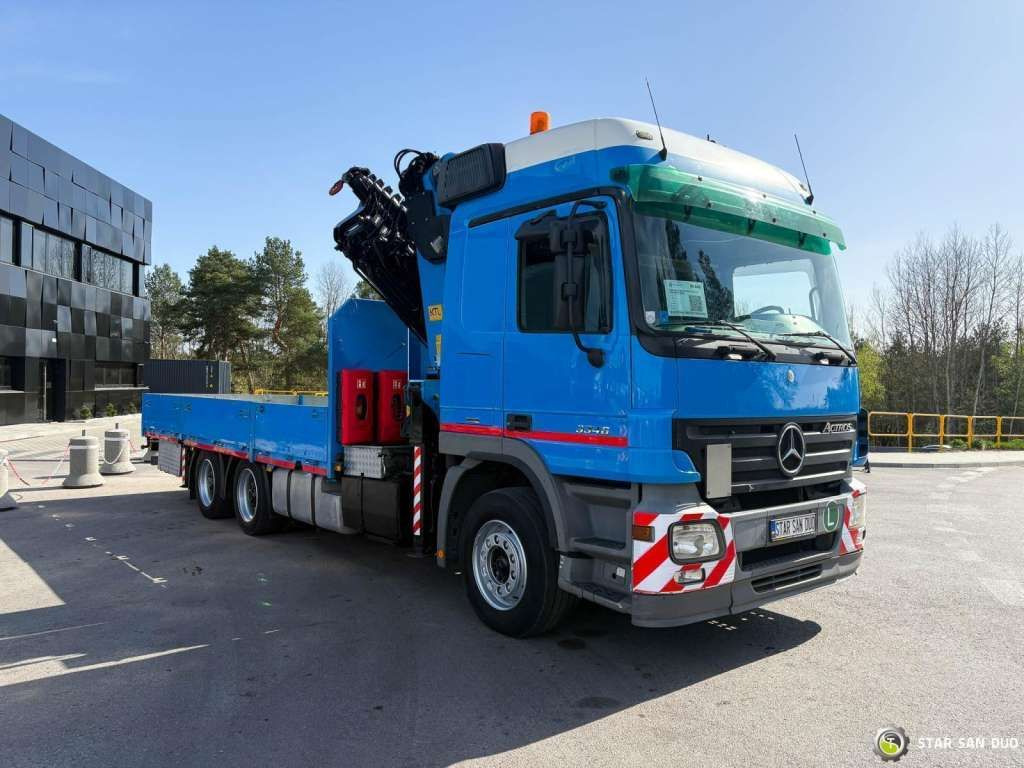 Crane truck Mercedes-Benz  ACTROS 2646L 6x4 PALFINGER 36002 Euro 5 Winch: picture 8