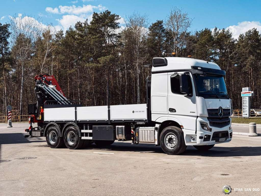 Crane truck Mercedes-Benz  ACTROS 3351 NEW 6x4 Fassi F485 Crane: picture 8