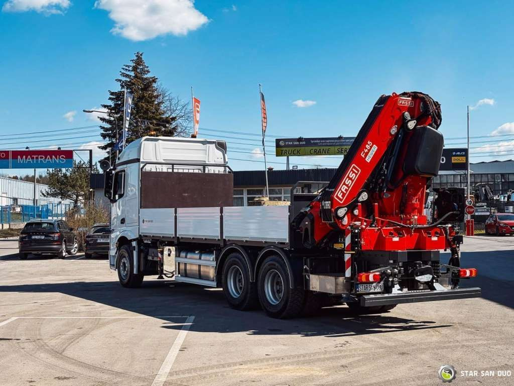 Crane truck Mercedes-Benz  ACTROS 3351 NEW 6x4 Fassi F485 Crane: picture 10