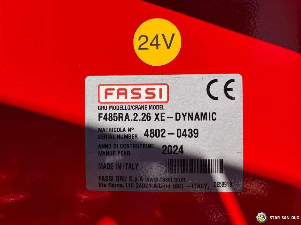 Crane truck Mercedes-Benz  ACTROS 3351 NEW 6x4 Fassi F485 Crane: picture 25