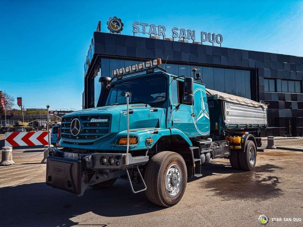Mercedes-Benz Zetros 1833 4x4 Kipper Camper Chassis - Tipper: picture 3 Mercedes-Benz Zetros 1833 4x4 Kipper Camper Chassis - Tipper: picture 3