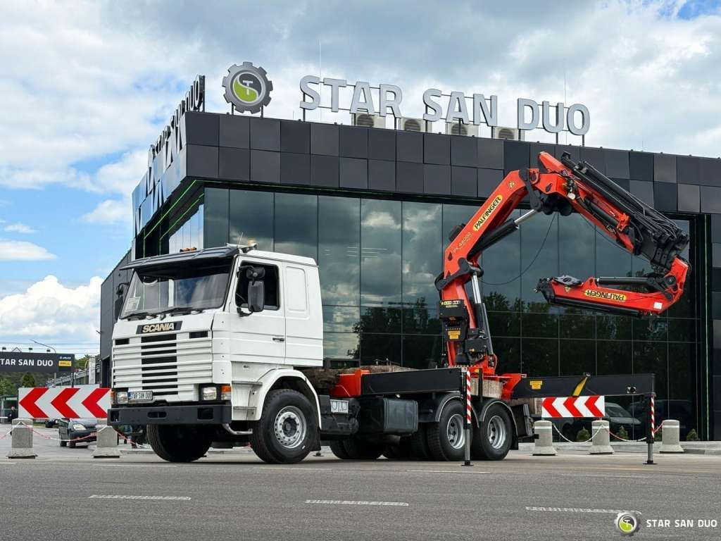 Crane truck Scania  R143 HL 6x2 PALFINGER PK44002 Crane Kran: picture 23