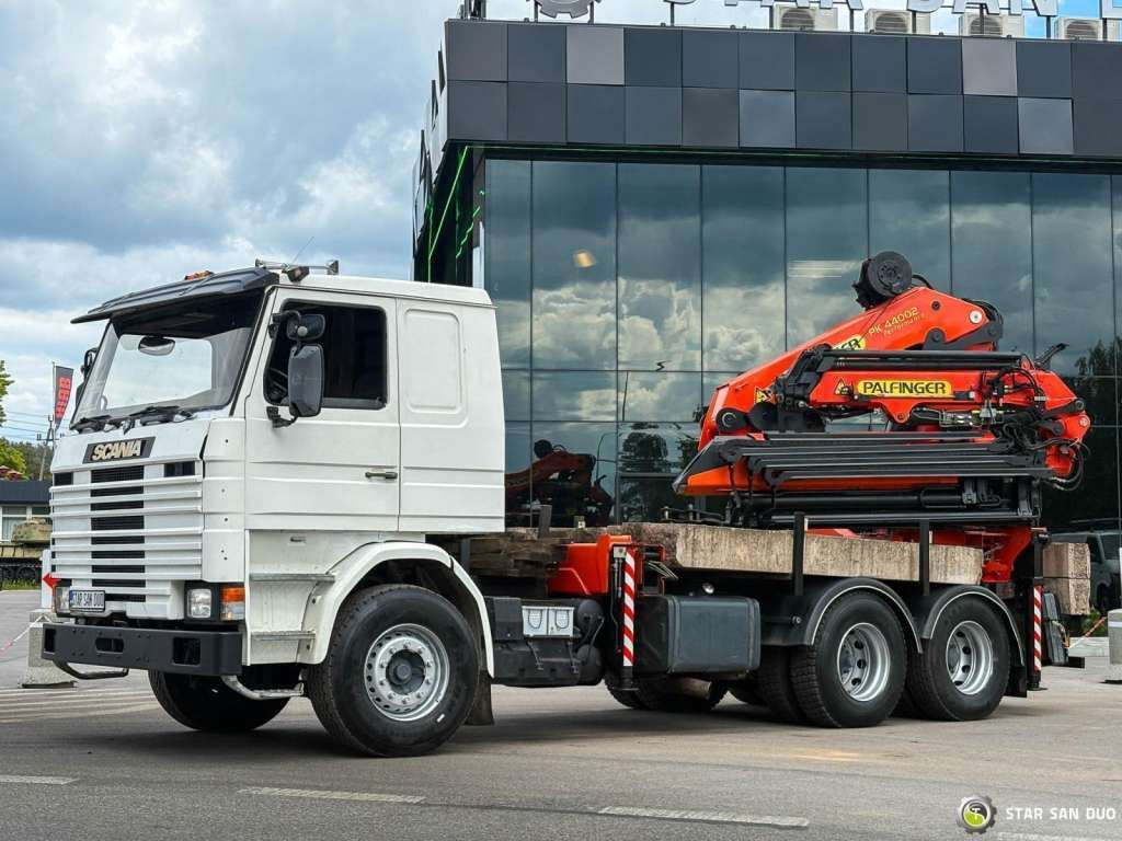 Crane truck Scania  R143 HL 6x2 PALFINGER PK44002 Crane Kran: picture 16