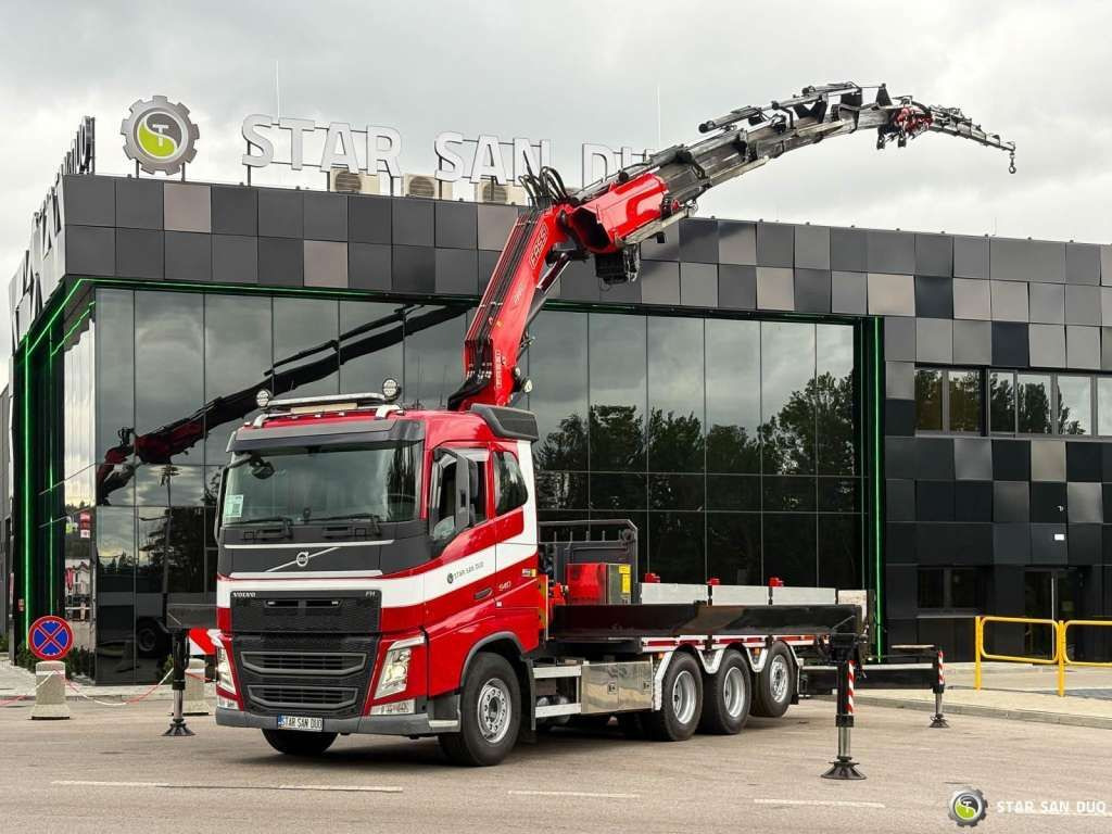 Volvo FH 540 8x4 FASSI F 660 HDS Fly Jib Winch - Crane truck: picture 1 Volvo FH 540 8x4 FASSI F 660 HDS Fly Jib Winch - Crane truck: picture 1