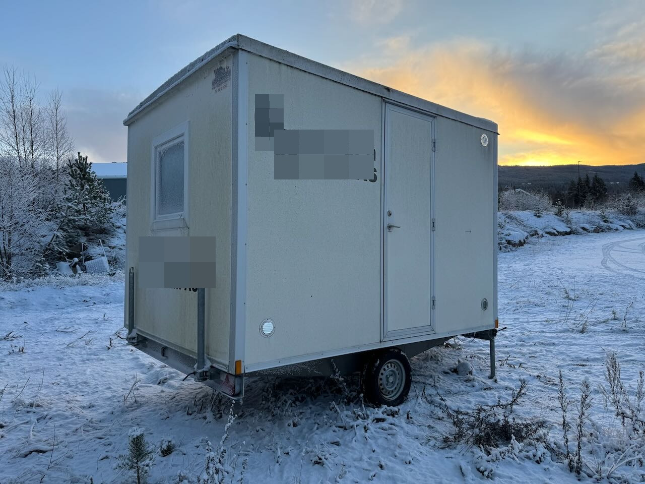 Arbeidsbrakke m/ forbrenningstoalett - Construction container: picture 3 Arbeidsbrakke m/ forbrenningstoalett - Construction container: picture 3