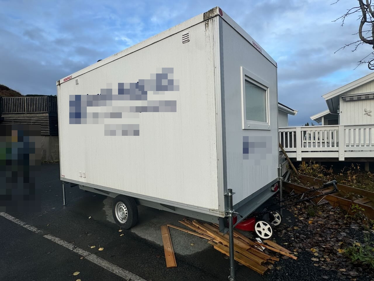 Arnpro Arbeidsbrakke - Construction container, Trailer: picture 4 Arnpro Arbeidsbrakke - Construction container, Trailer: picture 4