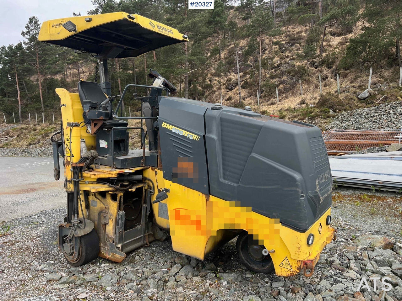 Asphalt machine Bomag BM600/15: picture 11