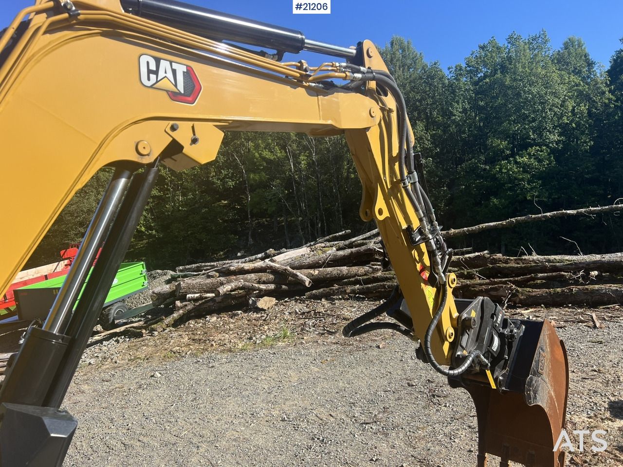 Lease a Caterpillar 302.7 CR gravemaskin m/ rototilt, pusseskuff,graveskuffe,klype og grøfteskuffe Caterpillar 302.7 CR gravemaskin m/ rototilt, pusseskuff,graveskuffe,klype og grøfteskuffe: picture 16