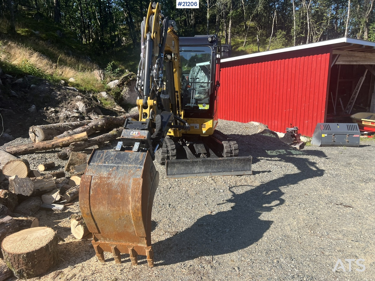 Lease a Caterpillar 302.7 CR gravemaskin m/ rototilt, pusseskuff,graveskuffe,klype og grøfteskuffe Caterpillar 302.7 CR gravemaskin m/ rototilt, pusseskuff,graveskuffe,klype og grøfteskuffe: picture 10