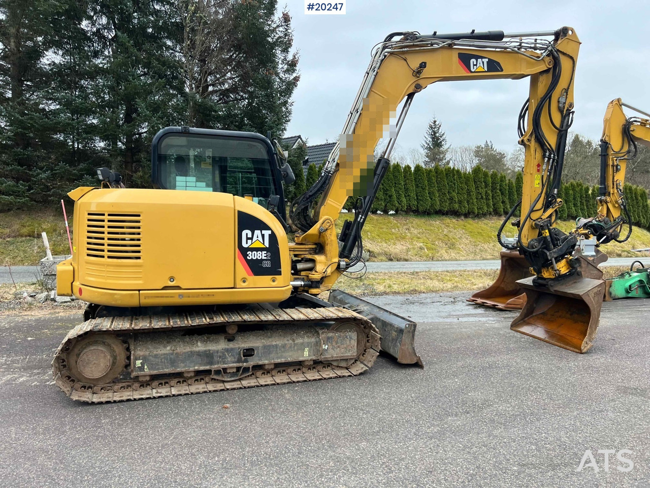 Excavator Caterpillar 308: picture 6