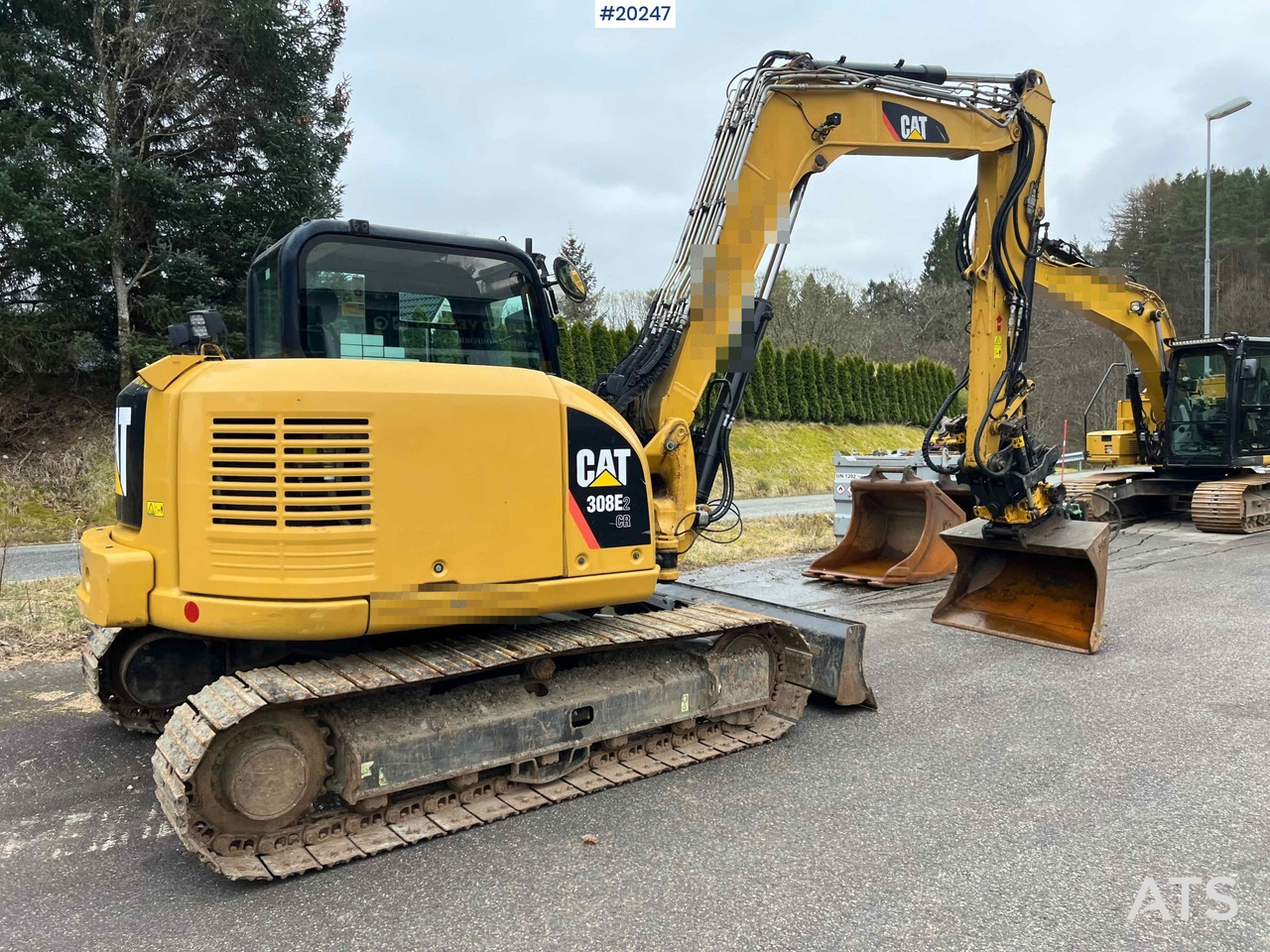 Excavator Caterpillar 308: picture 8