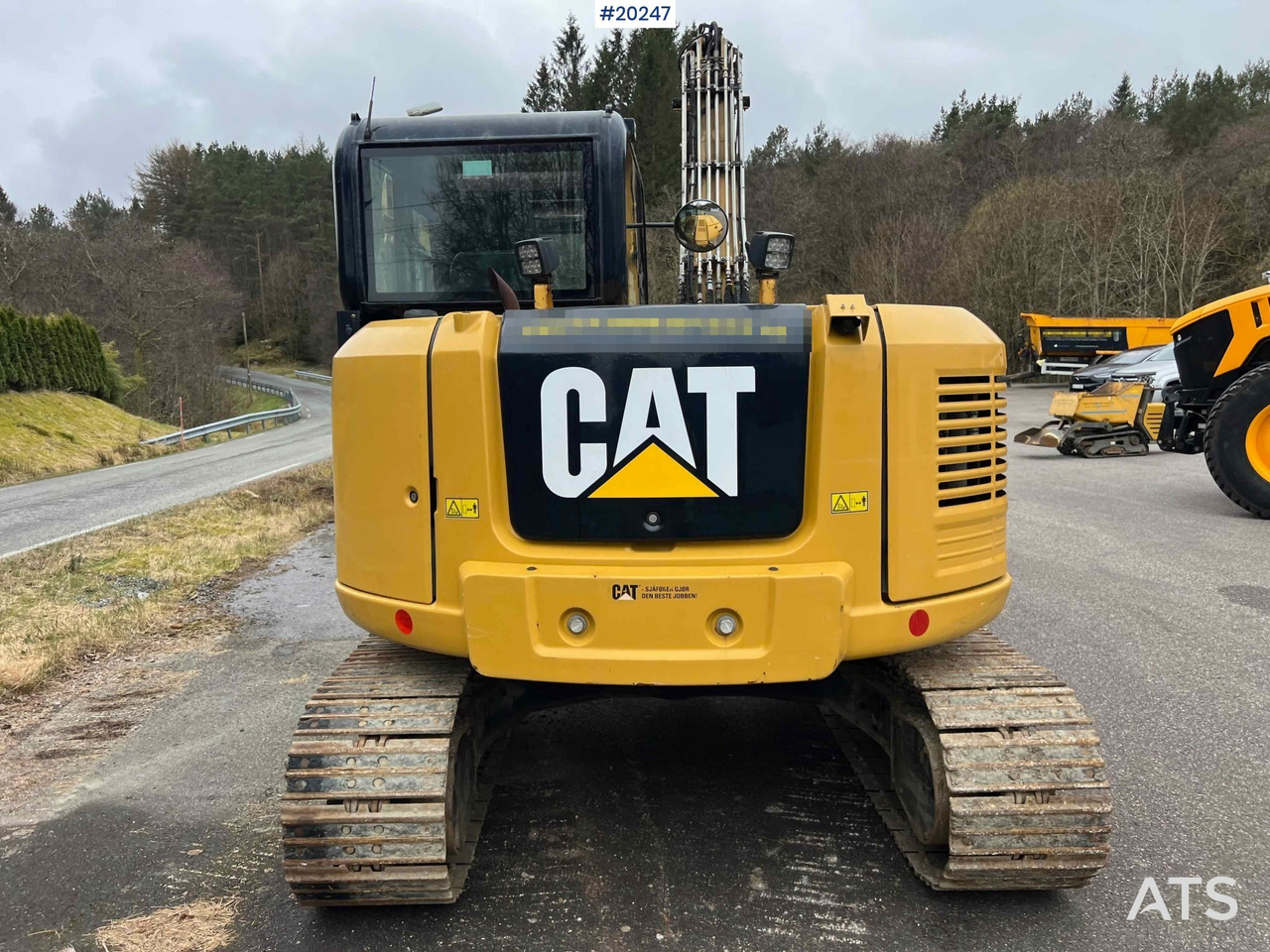 Excavator Caterpillar 308: picture 14