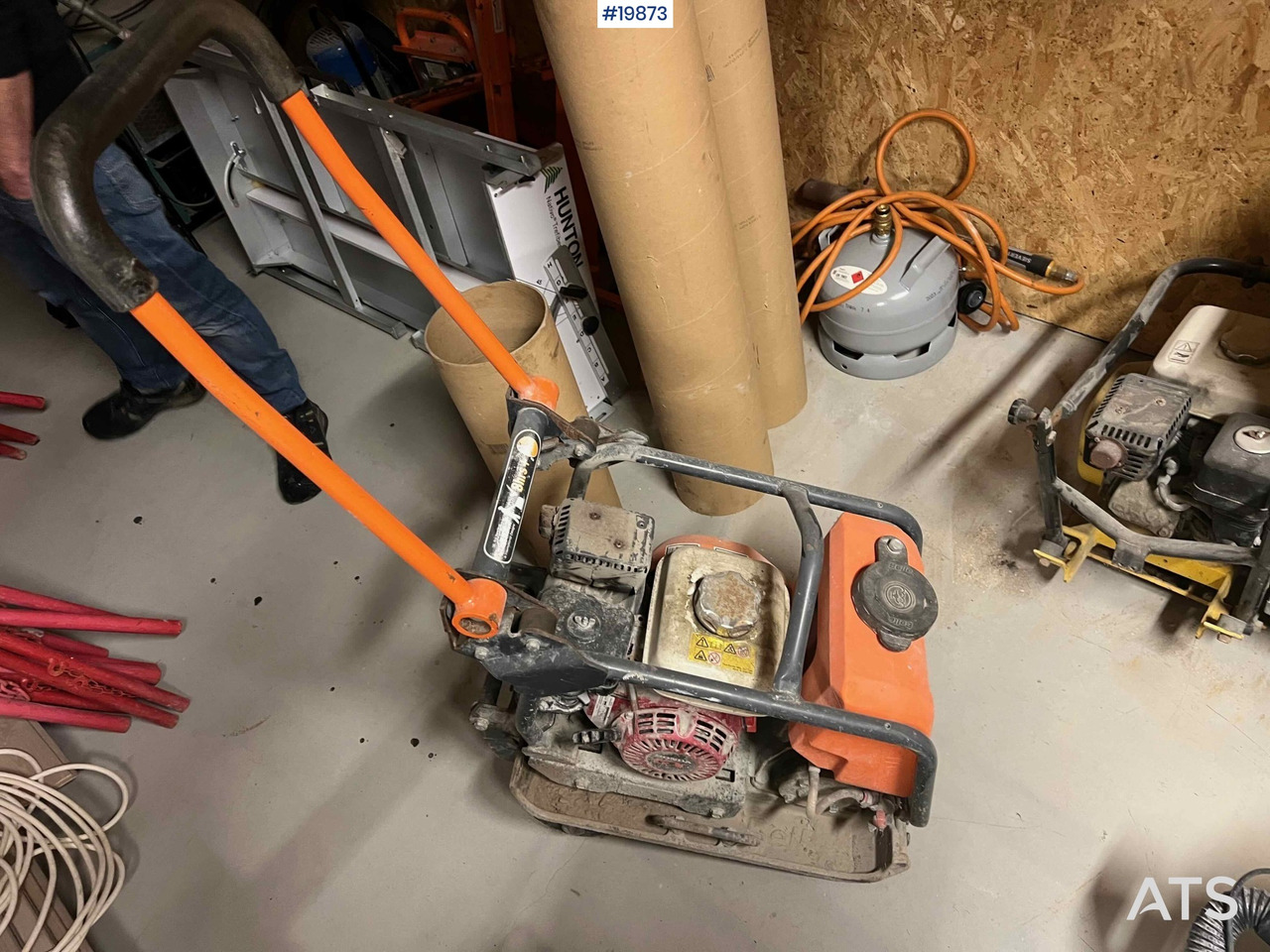 Belle PCX 13/40 kompremeringsplate (87 kg) - Construction machinery: picture 2 Belle PCX 13/40 kompremeringsplate (87 kg) - Construction machinery: picture 2