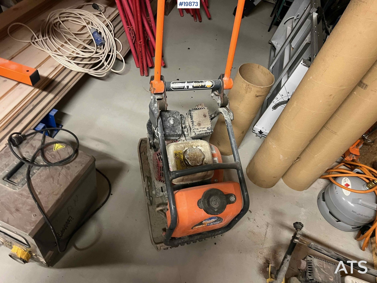 Belle PCX 13/40 kompremeringsplate (87 kg) - Construction machinery: picture 5 Belle PCX 13/40 kompremeringsplate (87 kg) - Construction machinery: picture 5