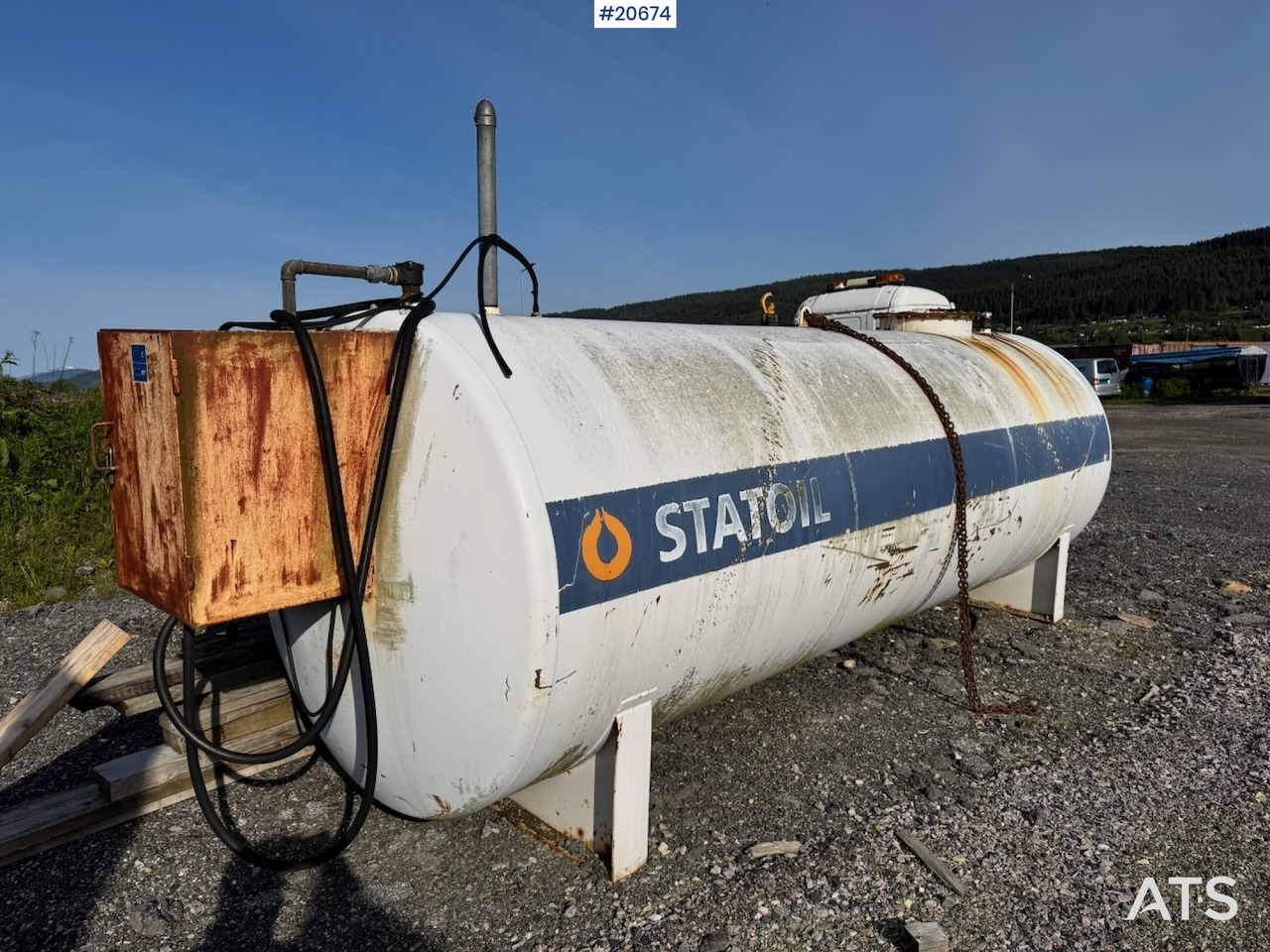 Dieseltank 9000 liter - Storage tank: picture 4 Dieseltank 9000 liter - Storage tank: picture 4