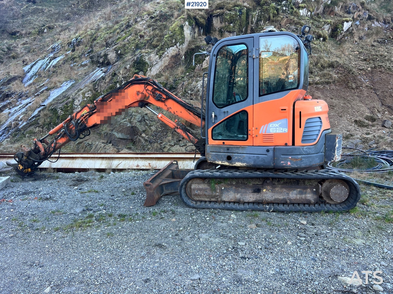 Doosan DX62R-3 gravemaskin m/ rototilt, pusseskuffe og graveskuffe - Crawler excavator: picture 3 Doosan DX62R-3 gravemaskin m/ rototilt, pusseskuffe og graveskuffe - Crawler excavator: picture 3