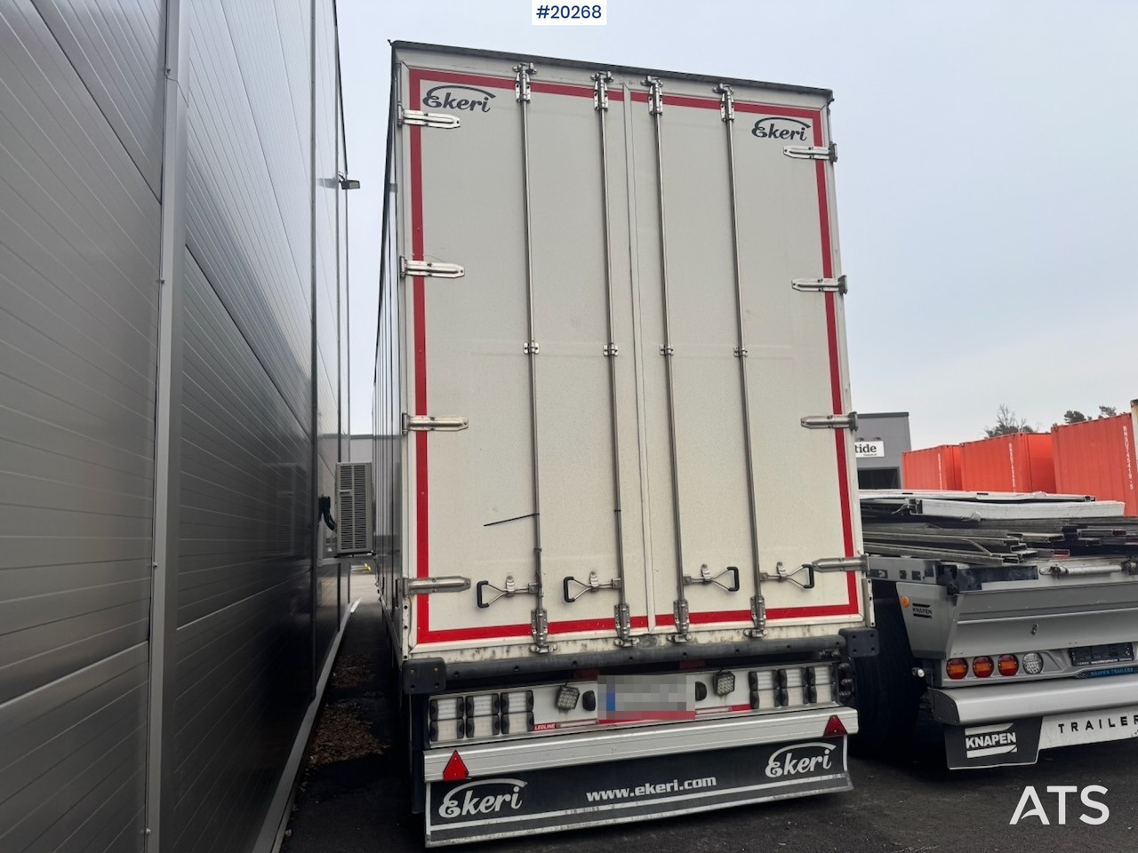 Ekeri Jumbo semi - Closed box semi-trailer: picture 4 Ekeri Jumbo semi - Closed box semi-trailer: picture 4