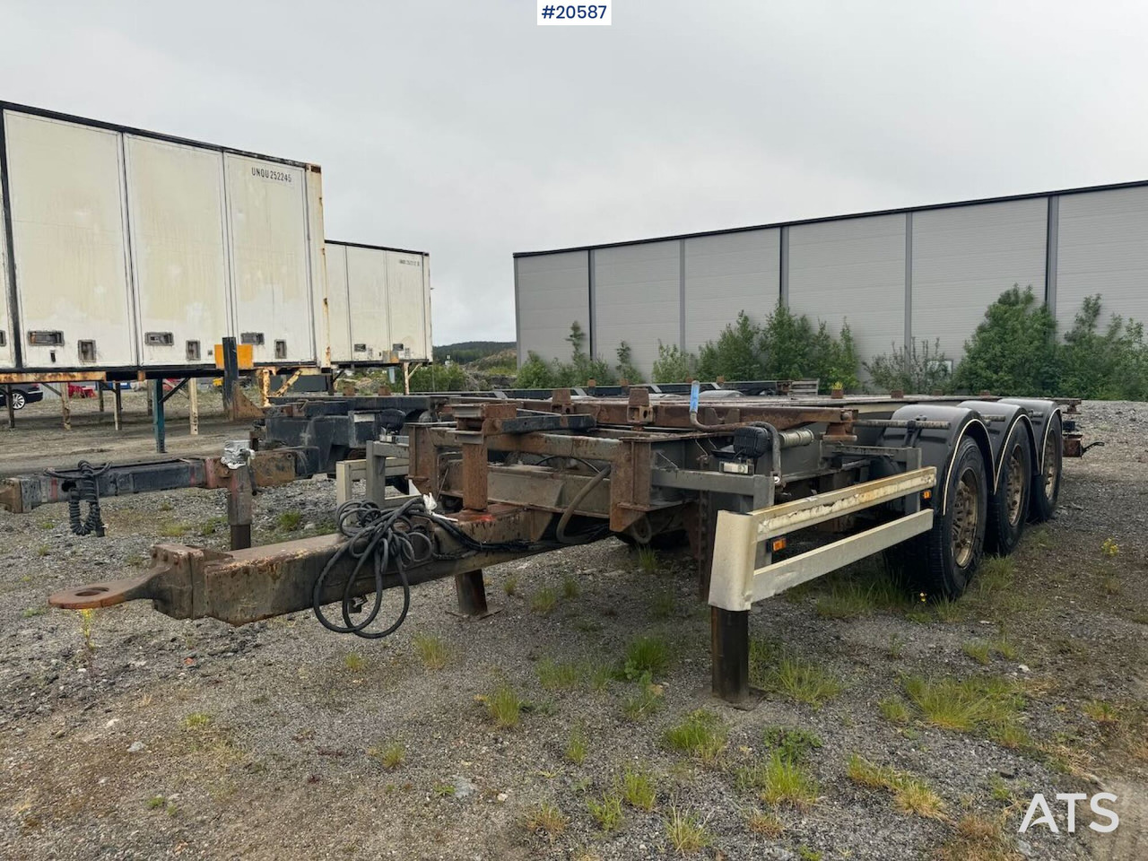 F.A.G 2015 F.A.G Containerkjerre – med tipp - Container transporter/ Swap body trailer: picture 1 F.A.G 2015 F.A.G Containerkjerre – med tipp - Container transporter/ Swap body trailer: picture 1
